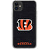 NFL Cincinnati Bengals - Distressed iPhone 11 Clear Case