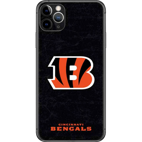 NFL Cincinnati Bengals - Distressed iPhone 11 Pro Max Skin