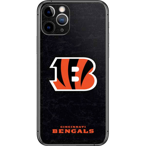 NFL Cincinnati Bengals - Distressed iPhone 11 Pro Skin