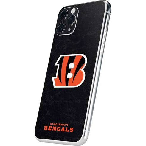 NFL Cincinnati Bengals - Distressed iPhone 11 Pro Skin