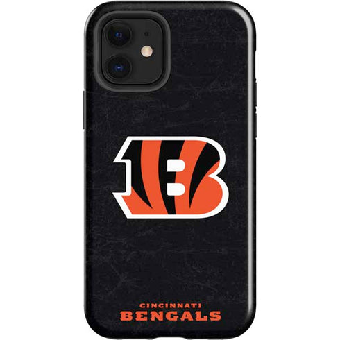 NFL Cincinnati Bengals - Distressed iPhone 12 Impact Case