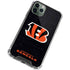 NFL Cincinnati Bengals - Distressed iPhone 12 Pro Max Clear Case