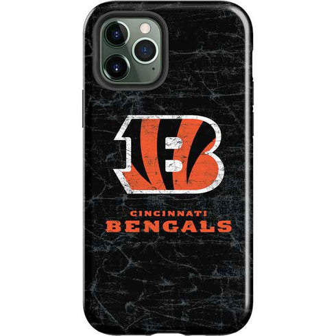NFL Cincinnati Bengals - Distressed iPhone 12 Pro Max Impact Case