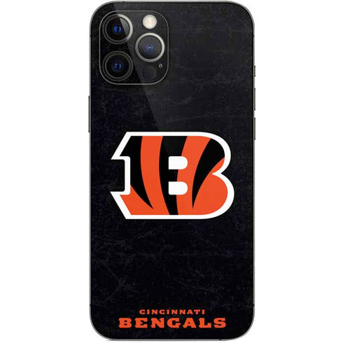 NFL Cincinnati Bengals - Distressed iPhone 12 Pro Max Skin