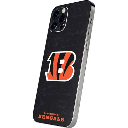 NFL Cincinnati Bengals - Distressed iPhone 12 Pro Max Skin
