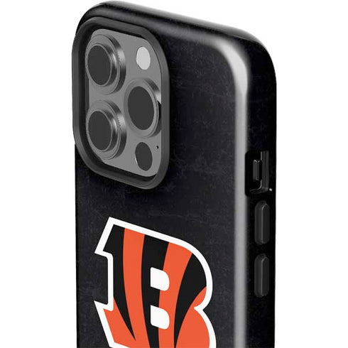 NFL Cincinnati Bengals - Distressed iPhone 15 Pro Impact Case