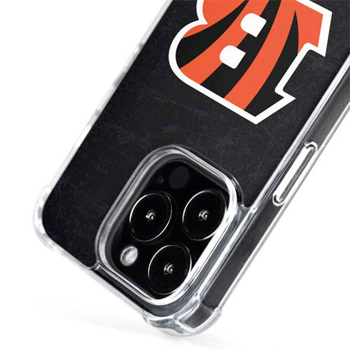 NFL Cincinnati Bengals - Distressed iPhone 15 Pro Max MagSafe Case