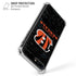 NFL Cincinnati Bengals - Distressed iPhone 7/8 Plus Clear Case