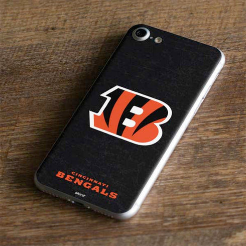 NFL Cincinnati Bengals - Distressed iPhone 7 Skin