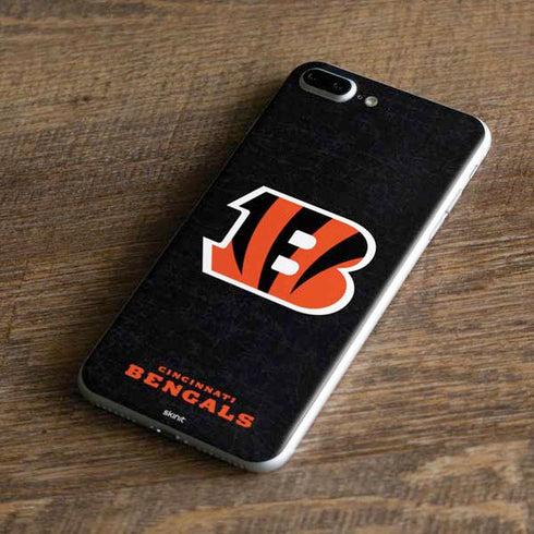 NFL Cincinnati Bengals - Distressed iPhone 8 Plus Skin