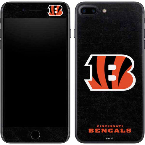 NFL Cincinnati Bengals - Distressed iPhone 8 Plus Skin