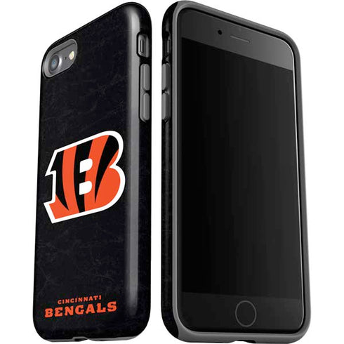 NFL Cincinnati Bengals - Distressed iPhone SE (2nd & 3rd Gen) Pro Case