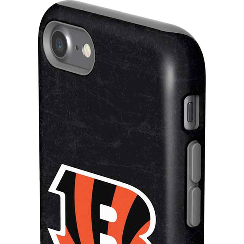NFL Cincinnati Bengals - Distressed iPhone SE (2nd & 3rd Gen) Pro Case