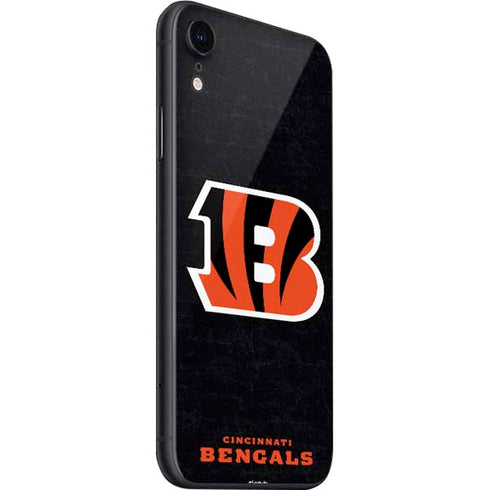 NFL Cincinnati Bengals - Distressed iPhone SE (2nd & 3rd Gen) Skin