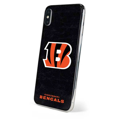 NFL Cincinnati Bengals - Distressed iPhone X Skin