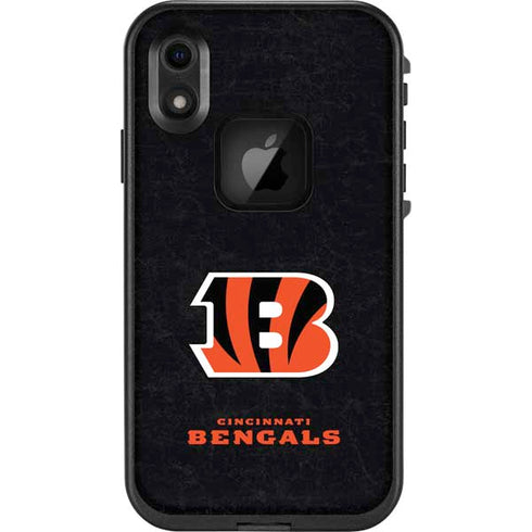 NFL Cincinnati Bengals - Distressed LifeProof Fre iPhone Skin