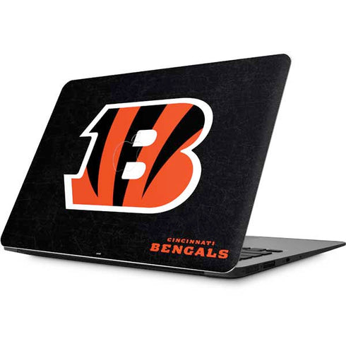 NFL Cincinnati Bengals - Distressed Apple MacBook Skin