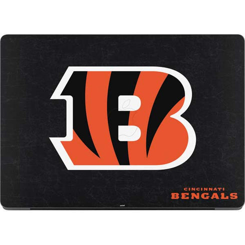 NFL Cincinnati Bengals - Distressed MacBook Pro 14in (2021-24) Skin