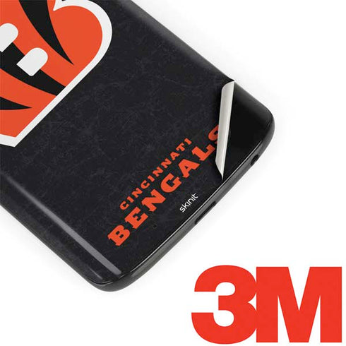 NFL Cincinnati Bengals - Distressed Moto G6 Skin