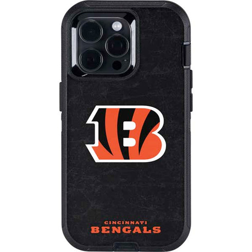 NFL Cincinnati Bengals - Distressed Otterbox Defender iPhone Skin