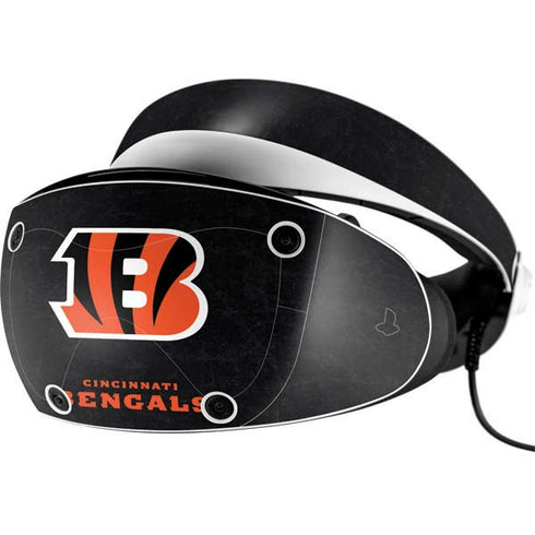 NFL Cincinnati Bengals - Distressed PlayStation VR2 Skin