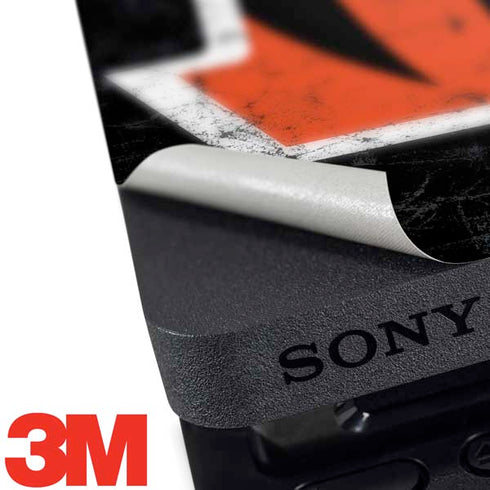 NFL Cincinnati Bengals - Distressed PS4 Pro Bundle Skin