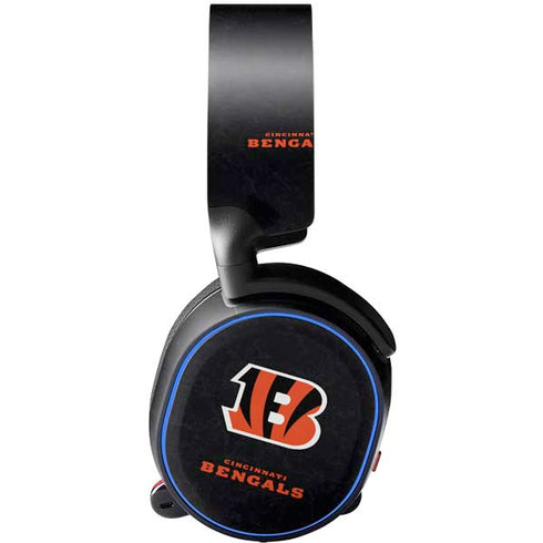 NFL Cincinnati Bengals - Distressed SteelSeries Arctis 5 Skin