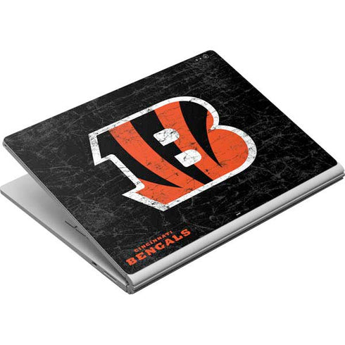 NFL Cincinnati Bengals - Distressed Surface Book Skin