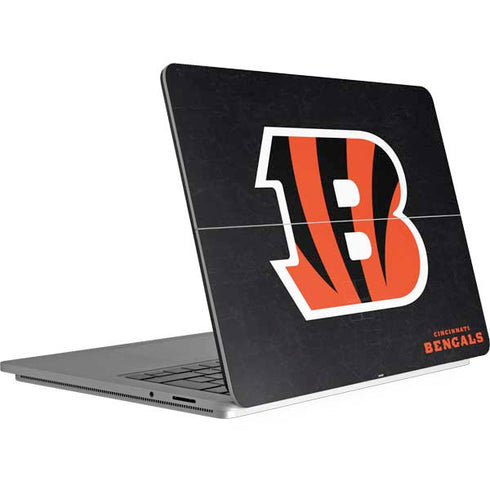NFL Cincinnati Bengals - Distressed Surface Laptop Studio Skin