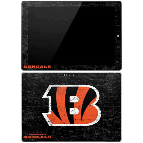 NFL Cincinnati Bengals - Distressed Surface Pro 3 Skin