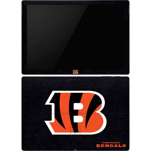 NFL Cincinnati Bengals - Distressed Surface Pro 6 Skin