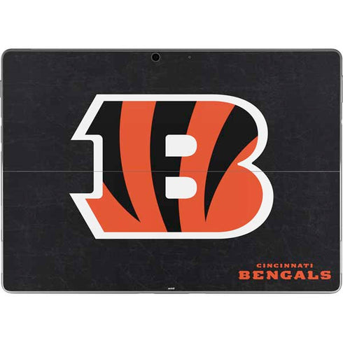 NFL Cincinnati Bengals - Distressed Surface Pro 8 Skin
