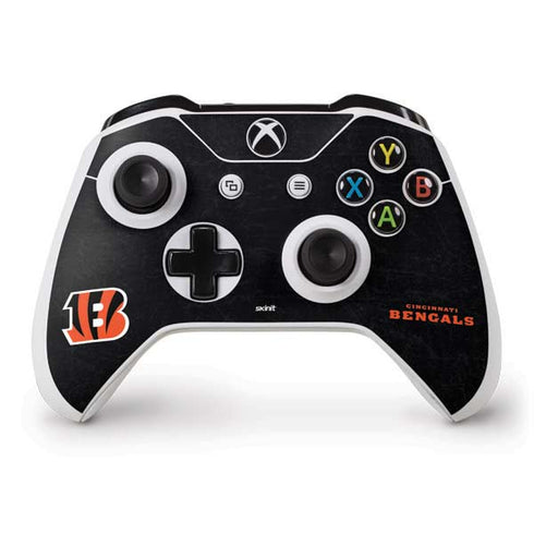 NFL Cincinnati Bengals - Distressed Xbox One S Controller Skin