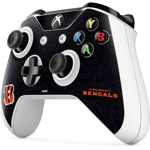 NFL Cincinnati Bengals - Distressed Xbox One S Controller Skin