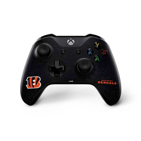 NFL Cincinnati Bengals - Distressed Xbox One X Controller Skin