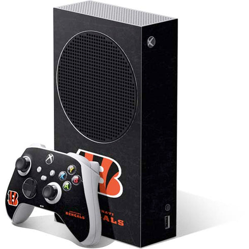 NFL Cincinnati Bengals - Distressed Xbox Series S Bundle Skin