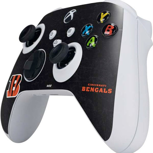 NFL Cincinnati Bengals - Distressed Xbox Series S Controller Skin