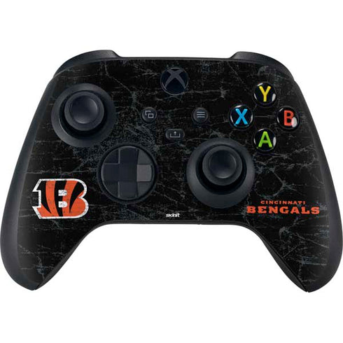 NFL Cincinnati Bengals - Distressed Xbox Series X Bundle Skin