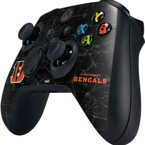 NFL Cincinnati Bengals - Distressed Xbox Series X Controller Skin