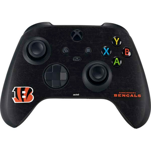 NFL Cincinnati Bengals - Distressed Xbox Series X Controller Skin