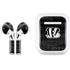 NFL Cincinnati Bengals Black & White Apple AirPods Skin