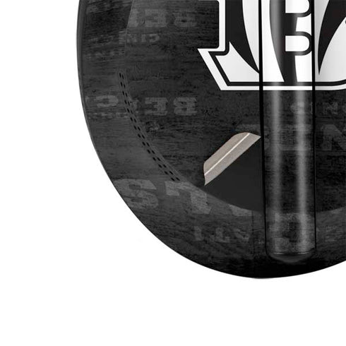 NFL Cincinnati Bengals Black & White Bose Noise Cancelling Headphones 700 Skin