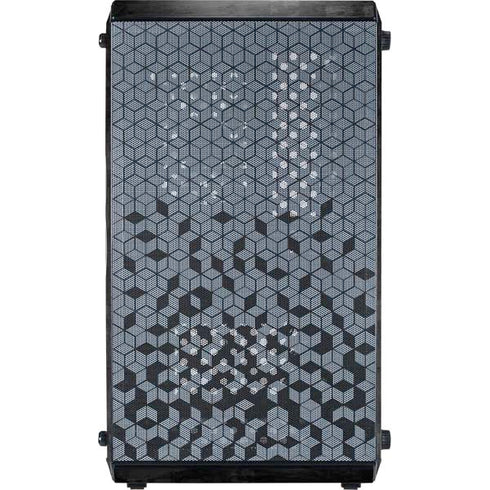 NFL Cincinnati Bengals Black & White Cooler Master MasterBox Q300L Mini Tower Skin