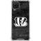 NFL Cincinnati Bengals Black & White Galaxy A12 Clear Case