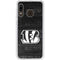 NFL Cincinnati Bengals Black & White Galaxy A20 Clear Case