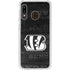 NFL Cincinnati Bengals Black & White Galaxy A20 Clear Case