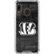 NFL Cincinnati Bengals Black & White Galaxy A30 Clear Case
