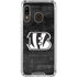 NFL Cincinnati Bengals Black & White Galaxy A30 Clear Case