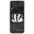 NFL Cincinnati Bengals Black & White Galaxy A50 Clear Case