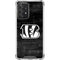 NFL Cincinnati Bengals Black & White Galaxy A52 5G Clear Case